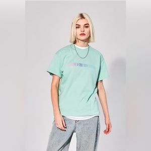 Local Heroes Offline Mint Green Tee